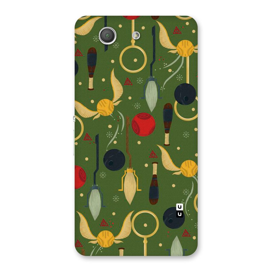 Flying Ball Pattern Back Case for Xperia Z3 Compact