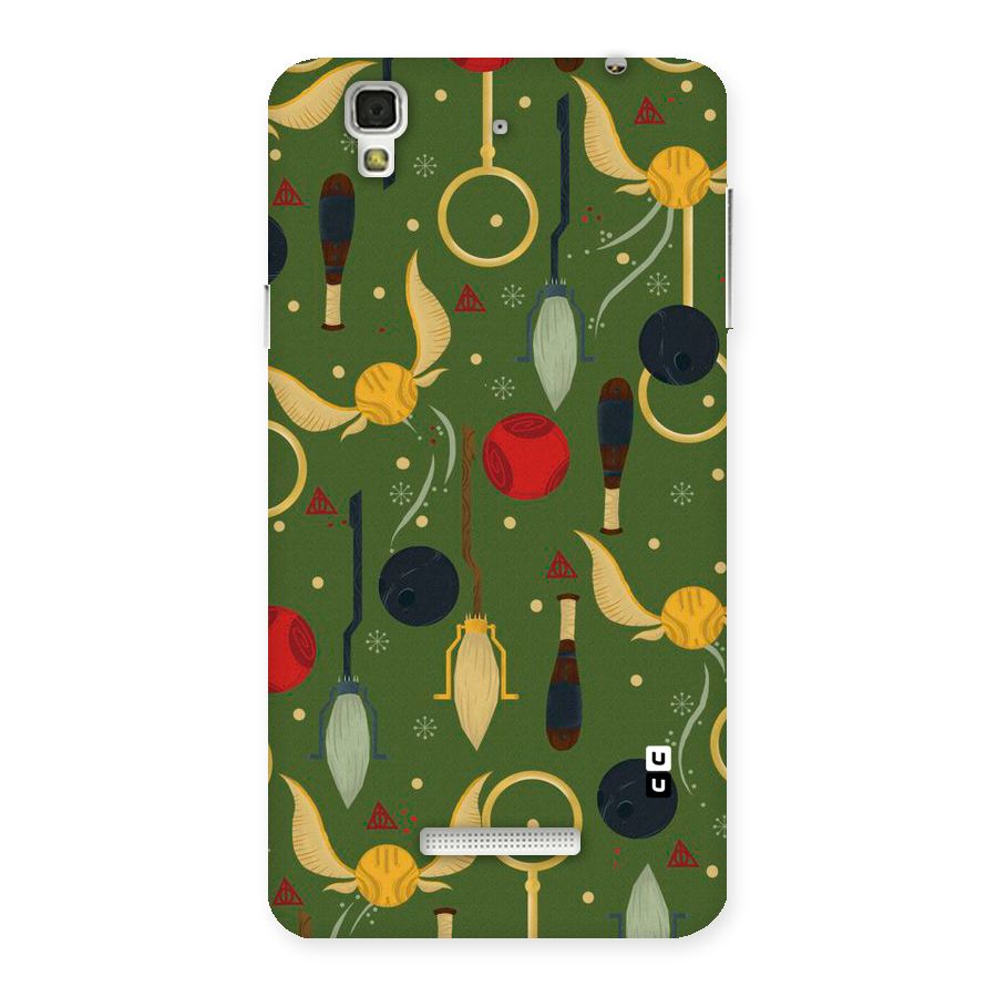 Flying Ball Pattern Back Case for Yu Yureka