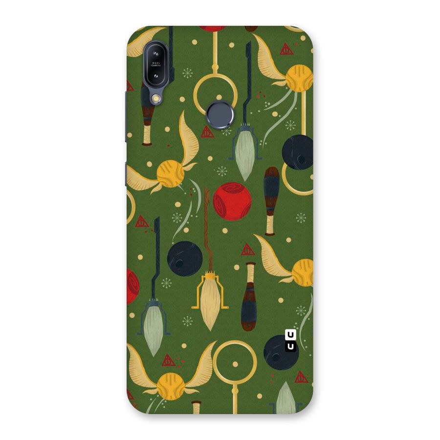 Flying Ball Pattern Back Case for Zenfone Max M2
