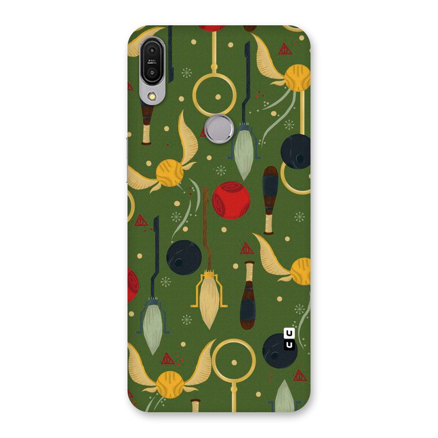 Flying Ball Pattern Back Case for Zenfone Max Pro M1