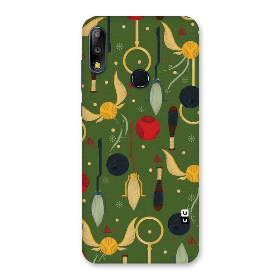 Flying Ball Pattern Back Case for Zenfone Max Pro M2