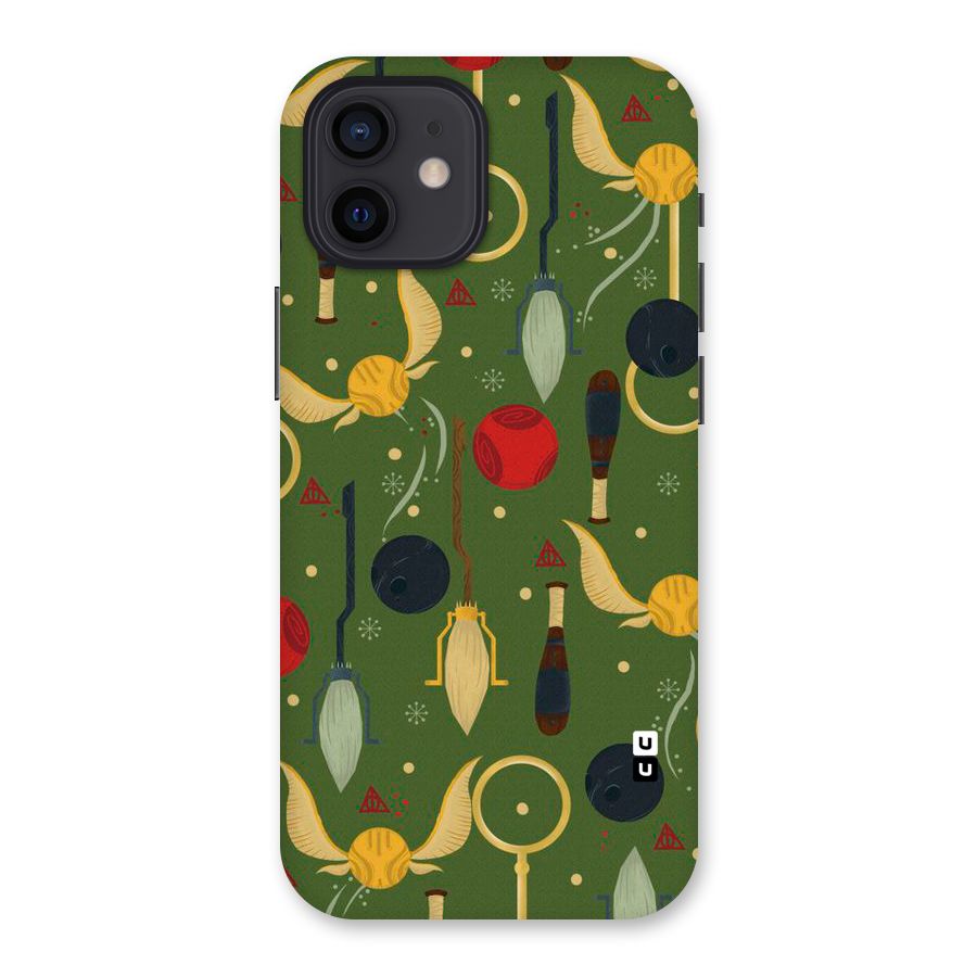 Flying Ball Pattern Back Case for iPhone 12