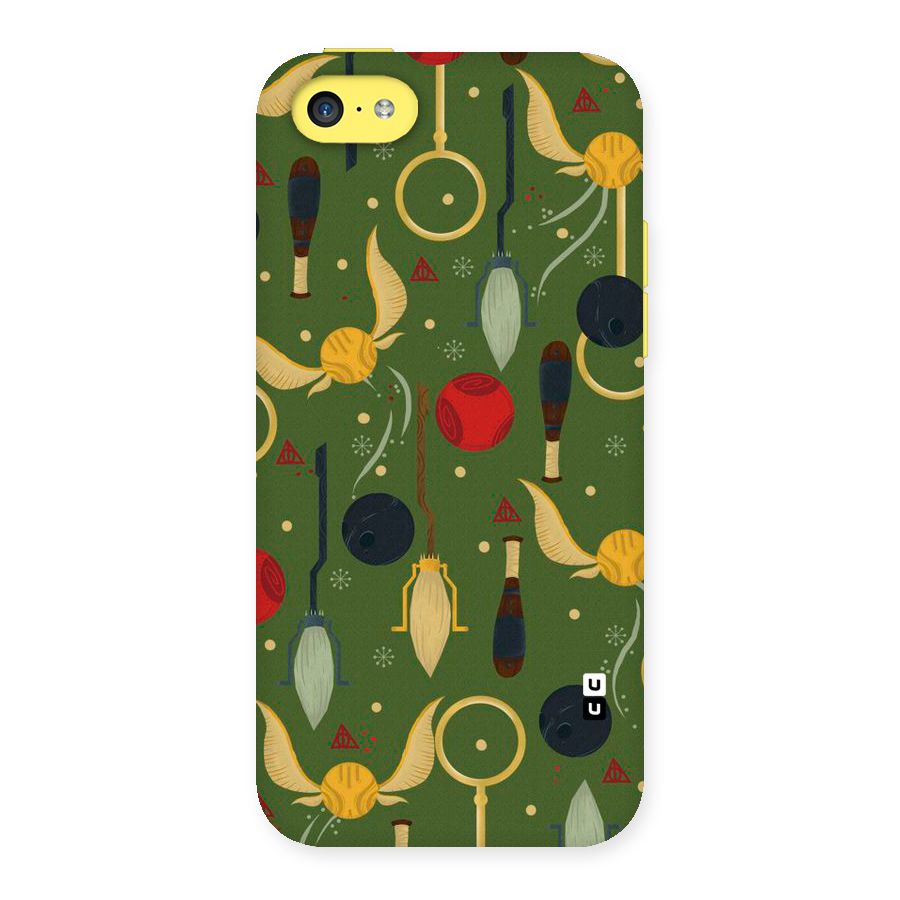 Flying Ball Pattern Back Case for iPhone 5C