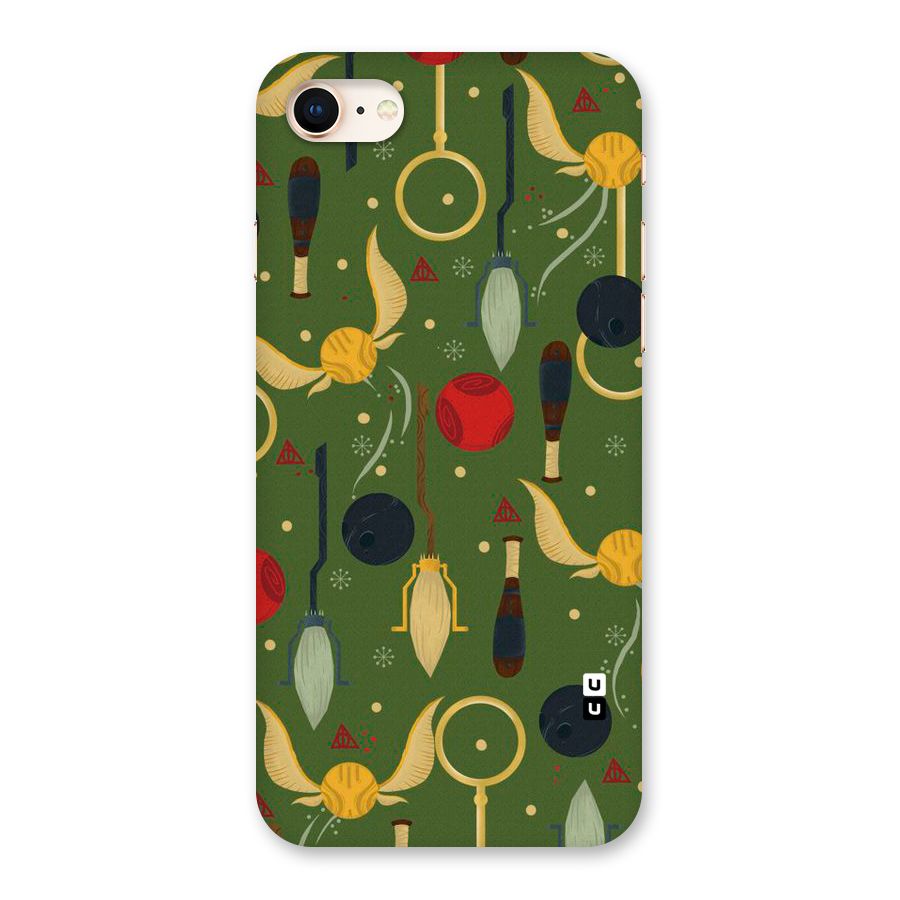Flying Ball Pattern Back Case for iPhone 8