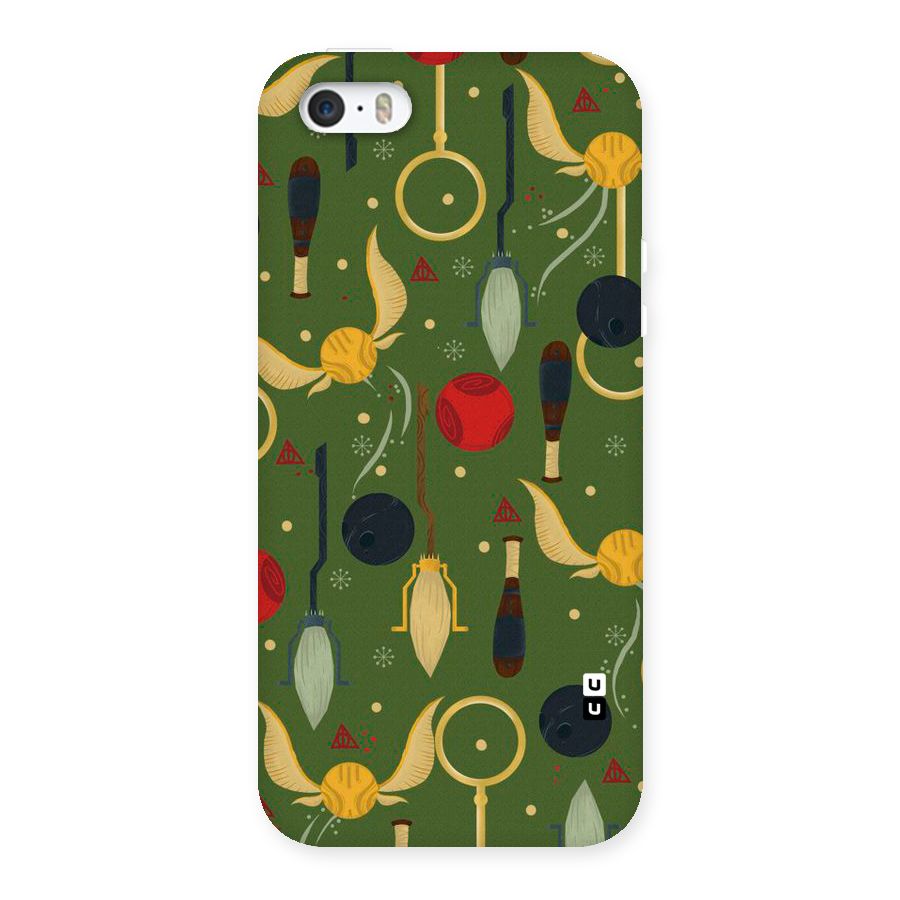 Flying Ball Pattern Back Case for iPhone SE