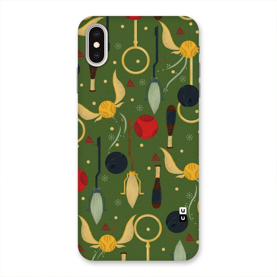 Flying Ball Pattern Back Case for iPhone XS Max