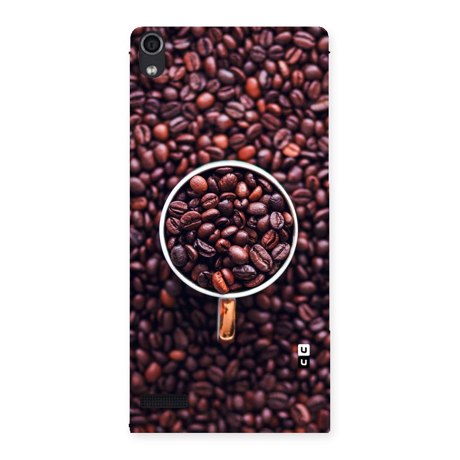 Focus Coffee Beans Back Case for Ascend P6