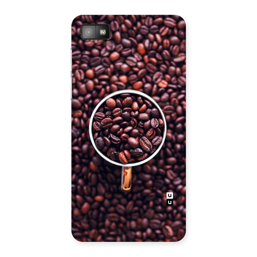Focus Coffee Beans Back Case for Blackberry Z10