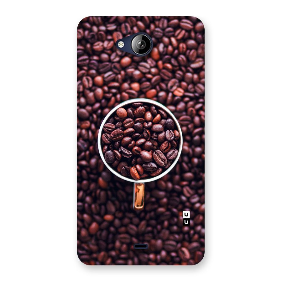 Focus Coffee Beans Back Case for Canvas Play Q355