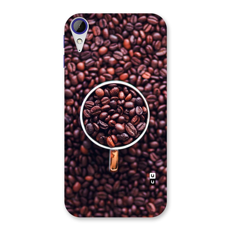 Focus Coffee Beans Back Case for Desire 830