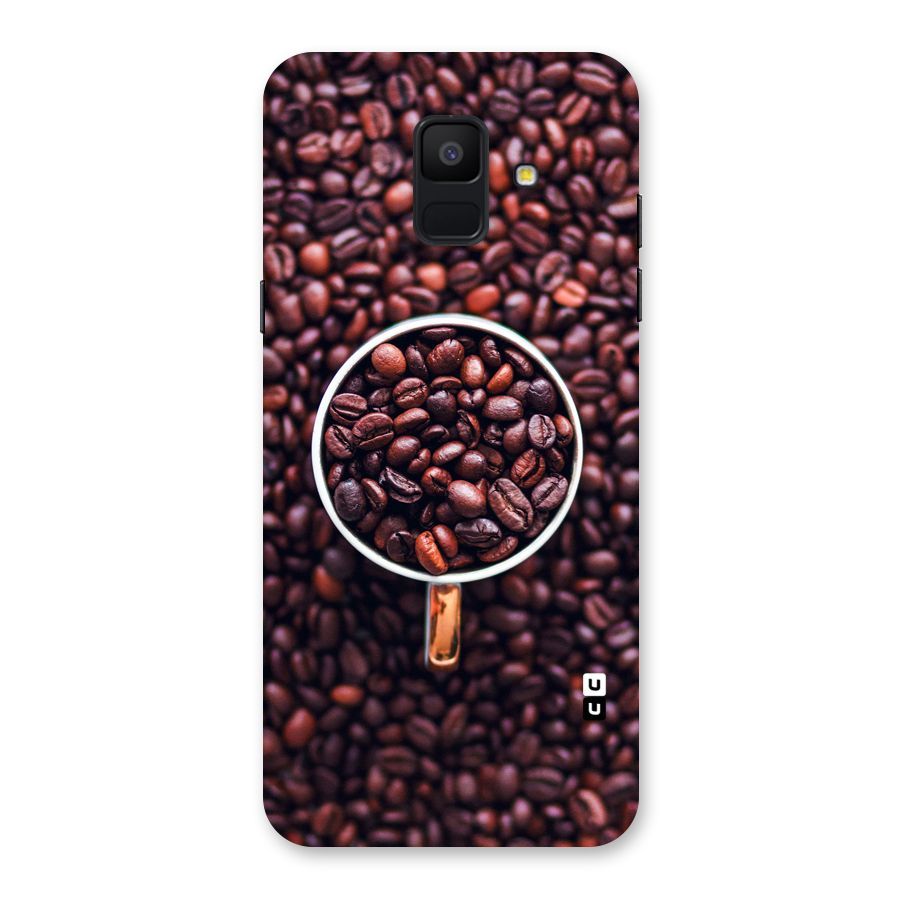 Focus Coffee Beans Back Case for Galaxy A6 (2018)