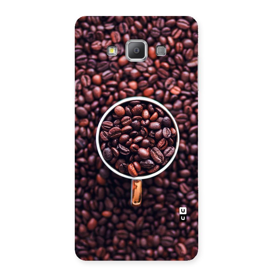 Focus Coffee Beans Back Case for Galaxy A7