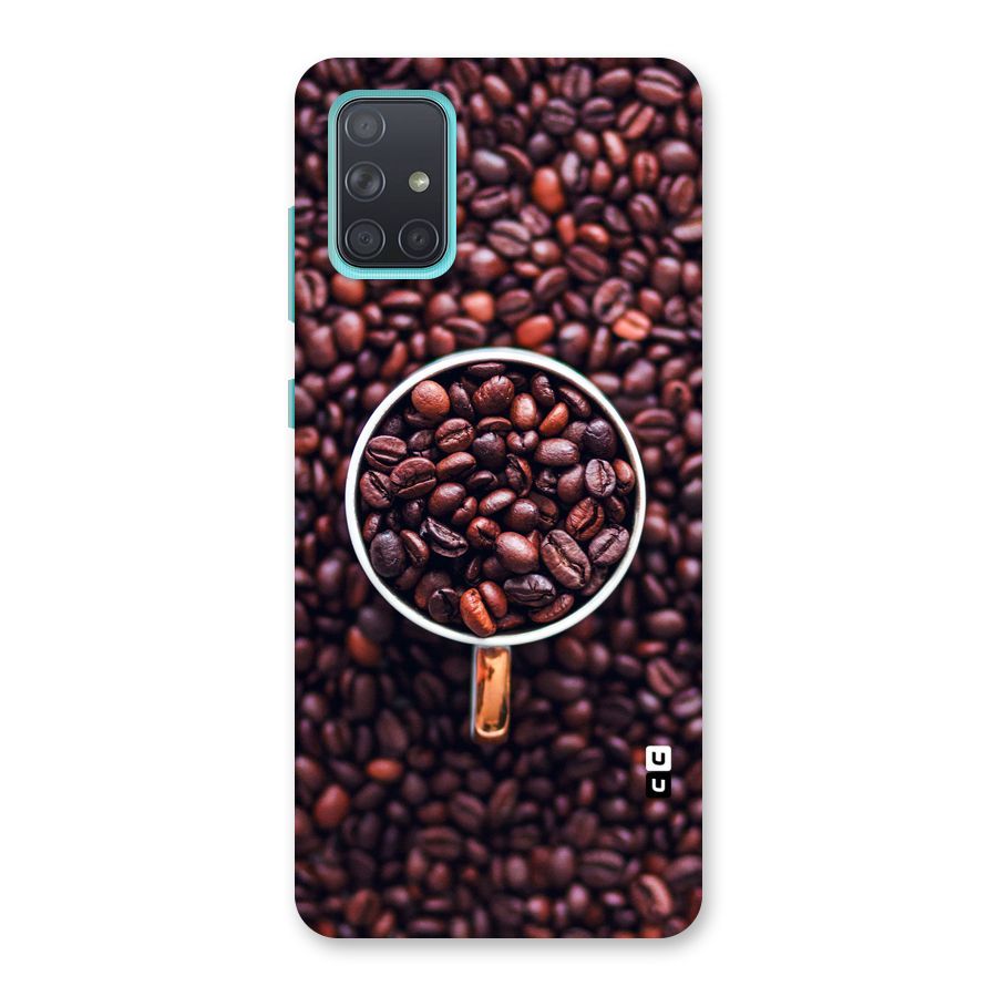Focus Coffee Beans Back Case for Galaxy A71