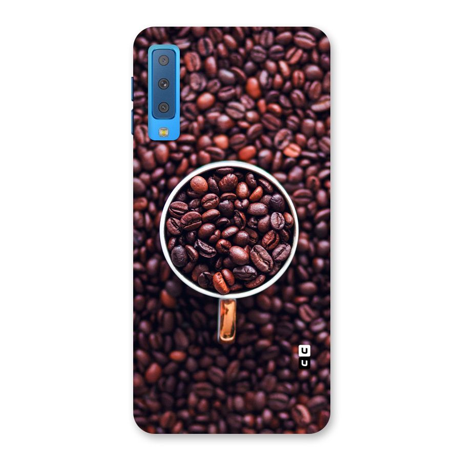 Focus Coffee Beans Back Case for Galaxy A7 (2018)