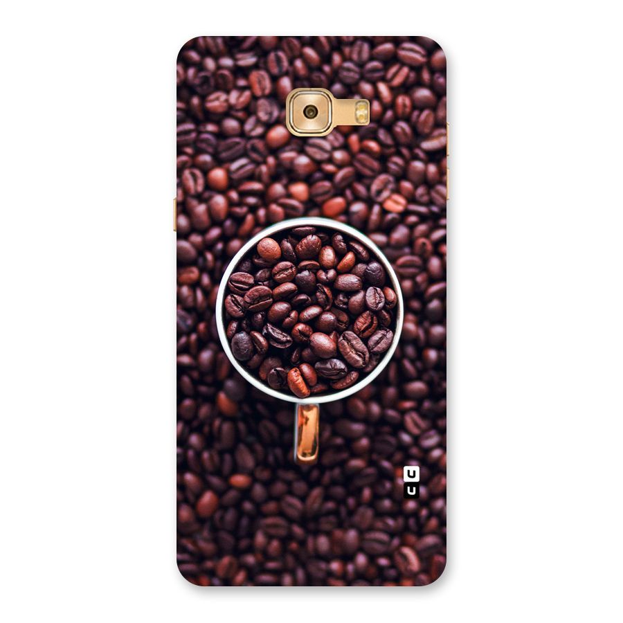 Focus Coffee Beans Back Case for Galaxy C9 Pro