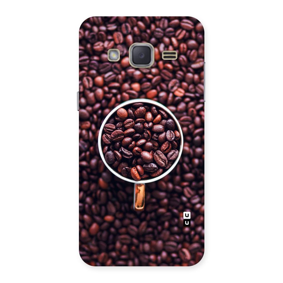 Focus Coffee Beans Back Case for Galaxy J2