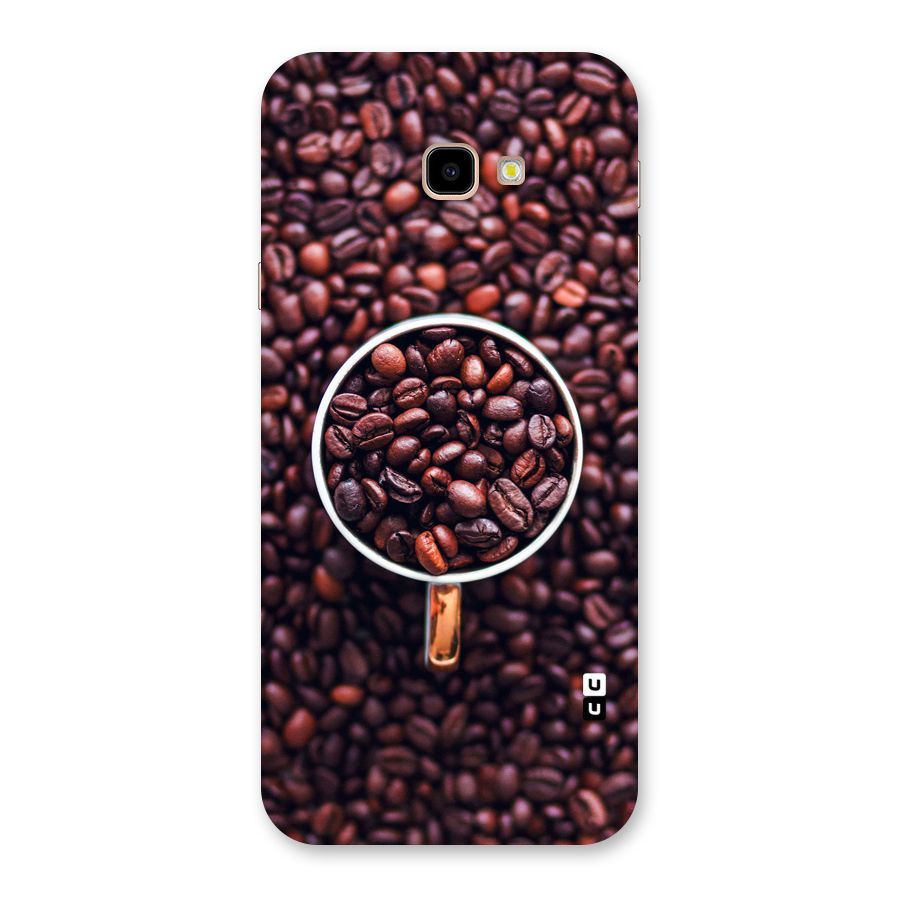 Focus Coffee Beans Back Case for Galaxy J4 Plus