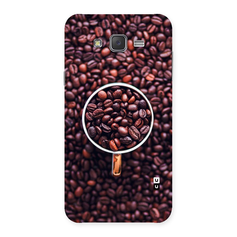 Focus Coffee Beans Back Case for Galaxy J7
