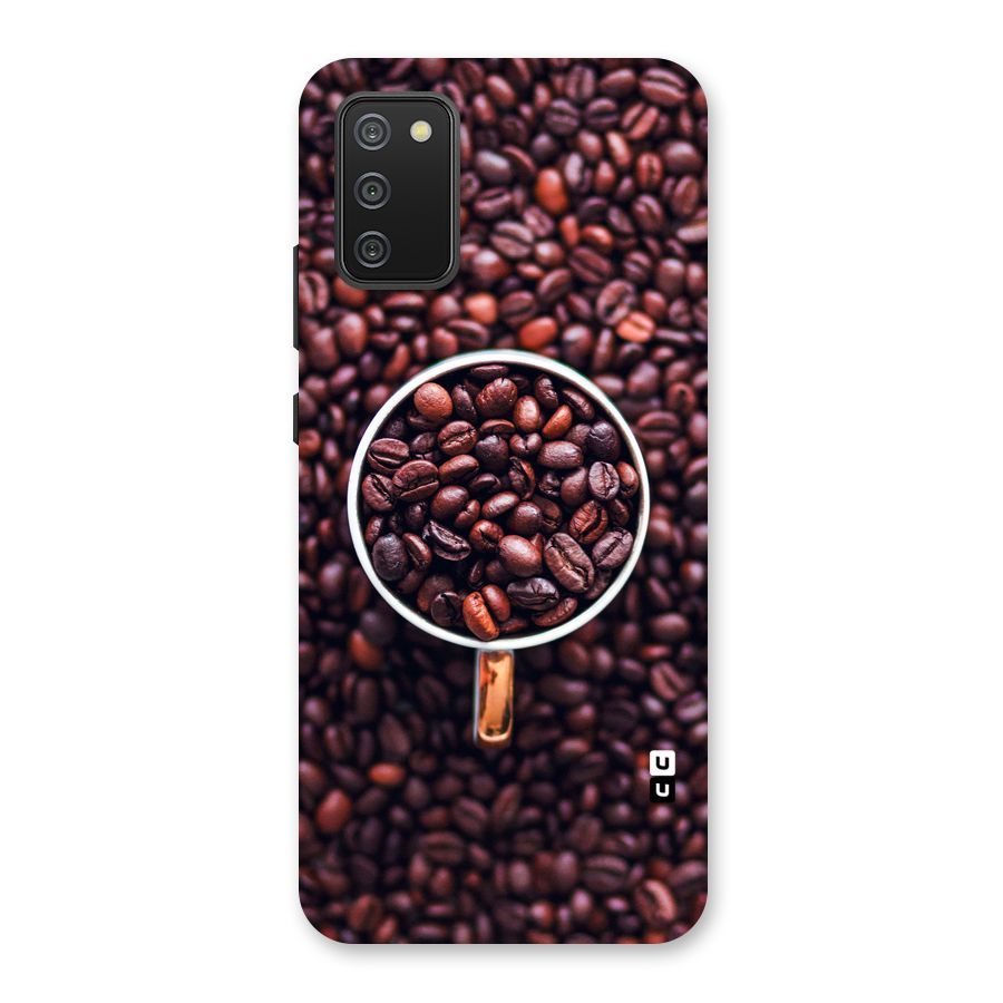Focus Coffee Beans Back Case for Galaxy M02s