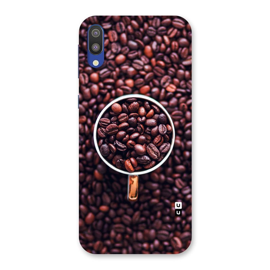 Focus Coffee Beans Back Case for Galaxy M10