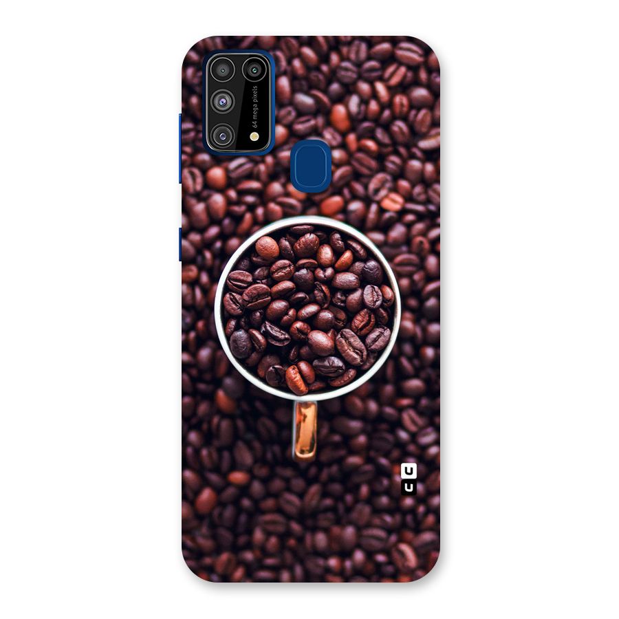 Focus Coffee Beans Back Case for Galaxy M31