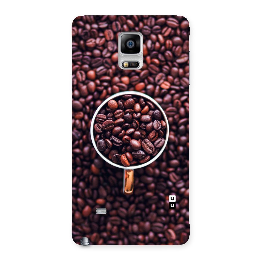 Focus Coffee Beans Back Case for Galaxy Note 4