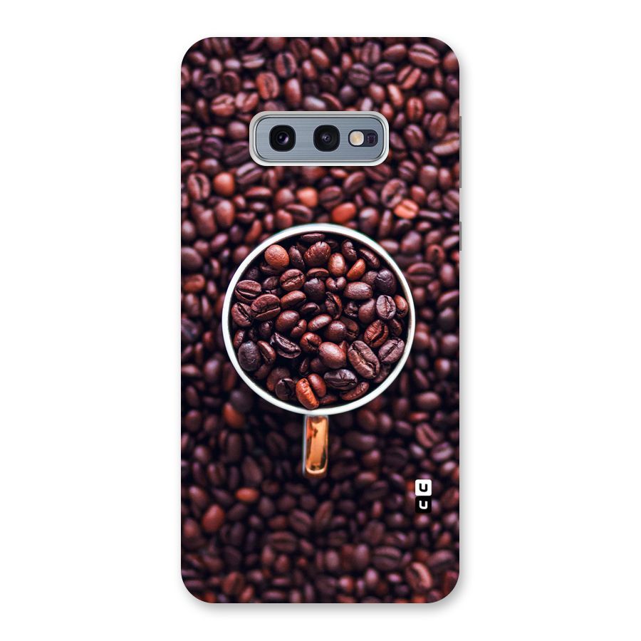 Focus Coffee Beans Back Case for Galaxy S10e