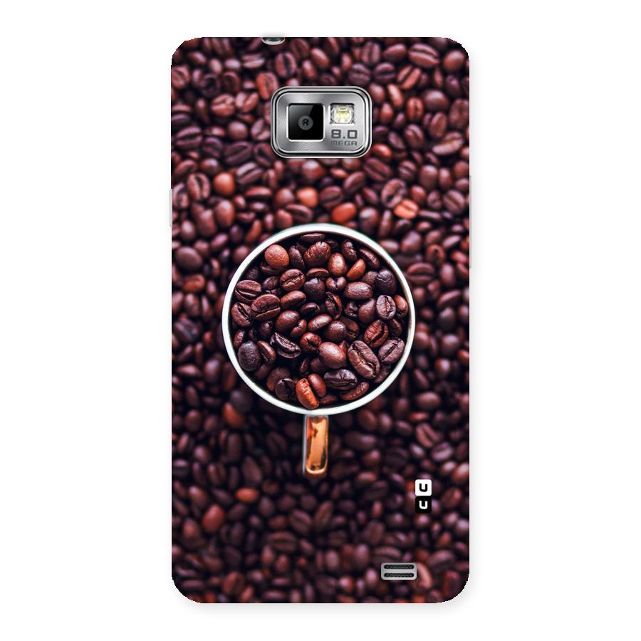 Focus Coffee Beans Back Case for Galaxy S2
