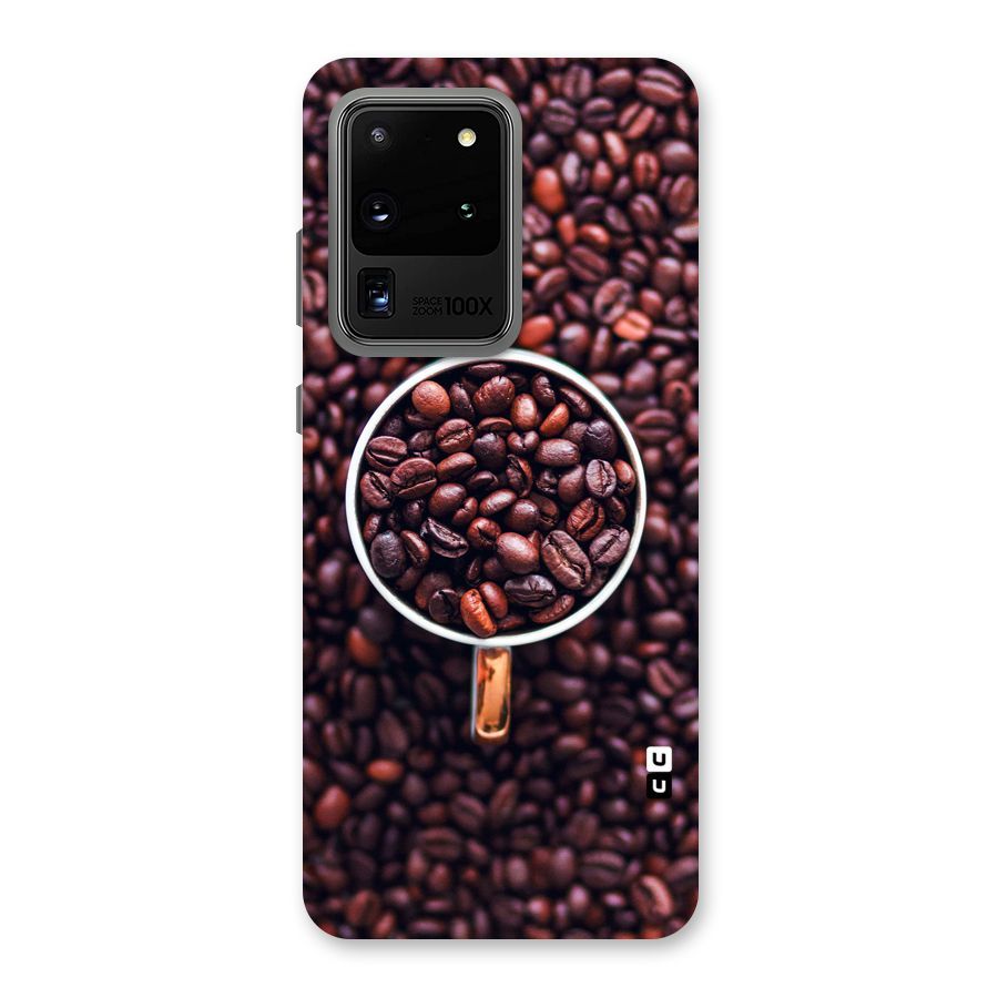 Focus Coffee Beans Back Case for Galaxy S20 Ultra
