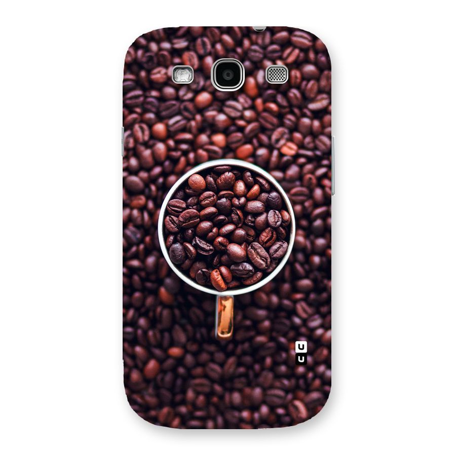 Focus Coffee Beans Back Case for Galaxy S3