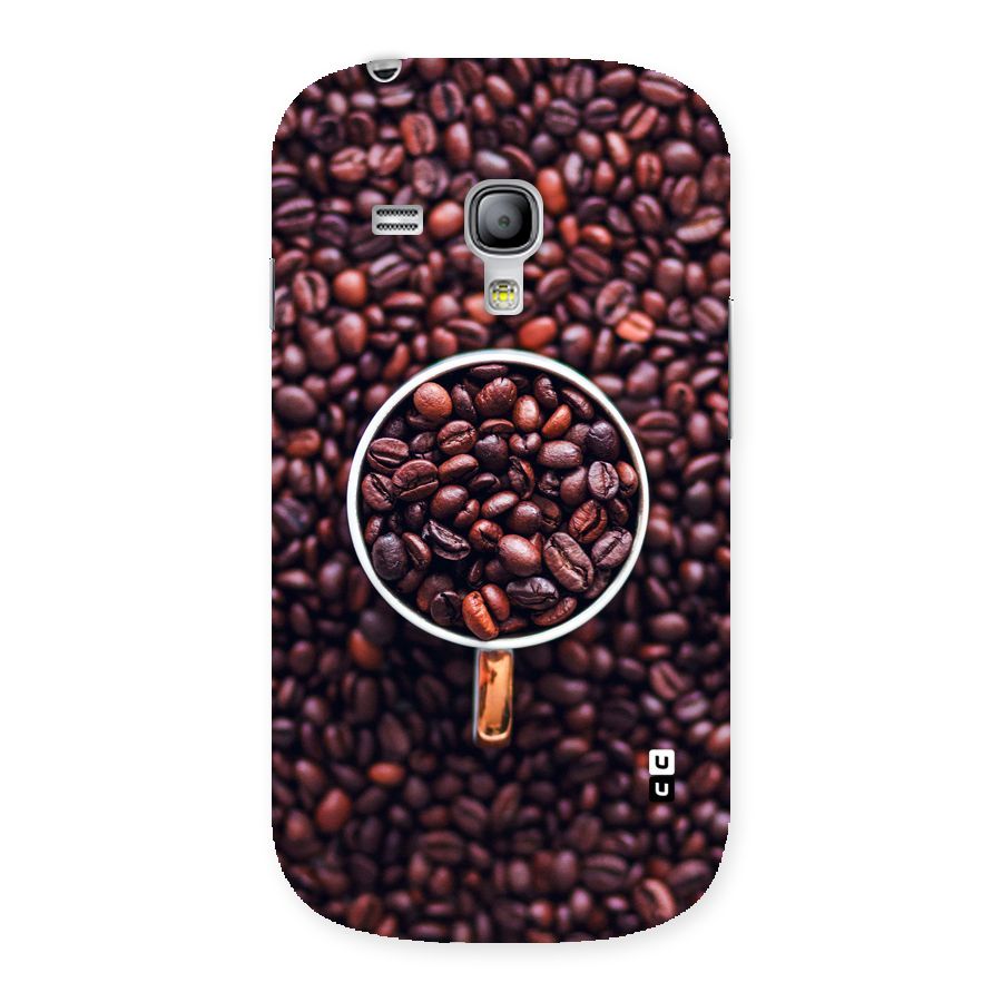 Focus Coffee Beans Back Case for Galaxy S3 Mini