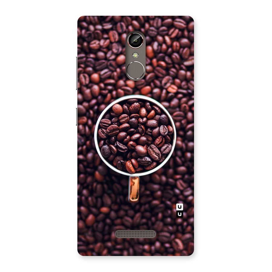 Focus Coffee Beans Back Case for Gionee S6s