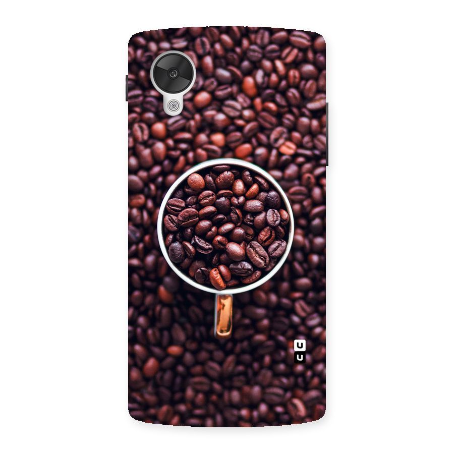 Focus Coffee Beans Back Case for Google Nexsus 5