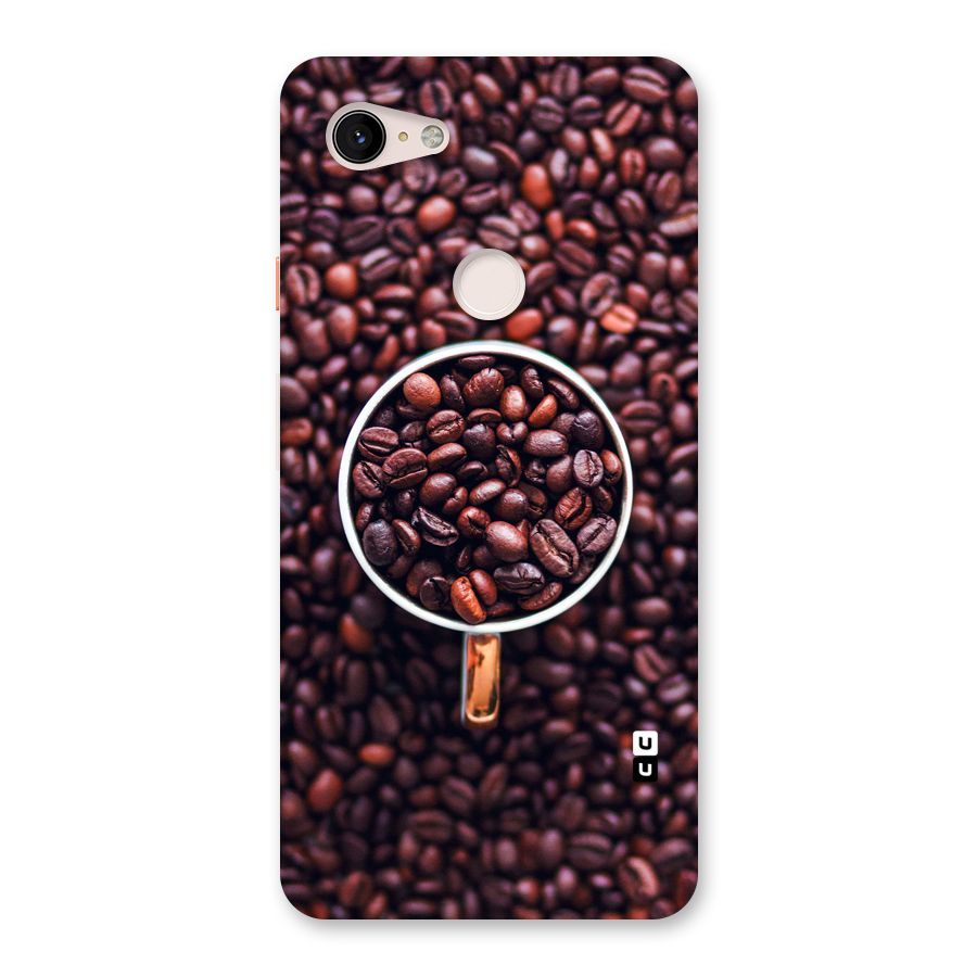 Focus Coffee Beans Back Case for Google Pixel 3 XL