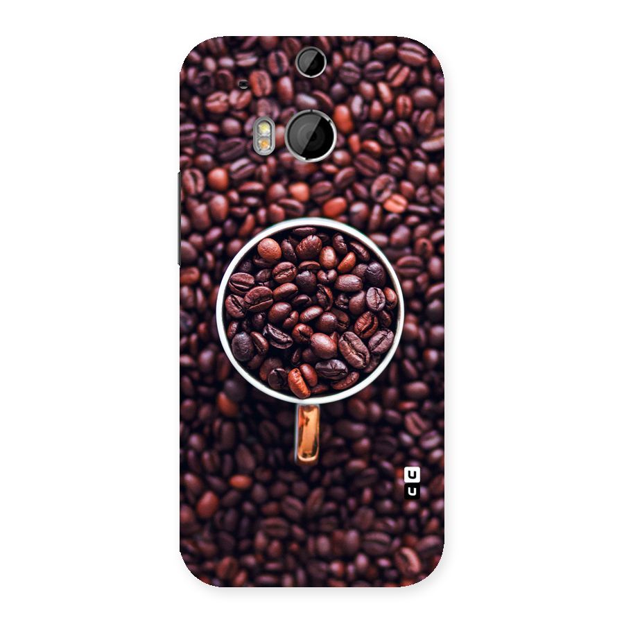 Focus Coffee Beans Back Case for HTC One M8
