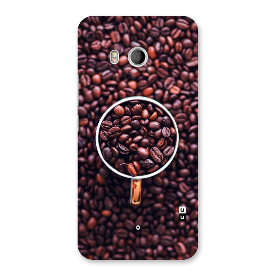 Focus Coffee Beans Back Case for HTC U11