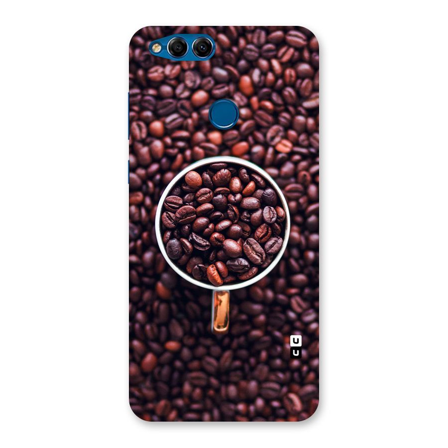 Focus Coffee Beans Back Case for Honor 7X