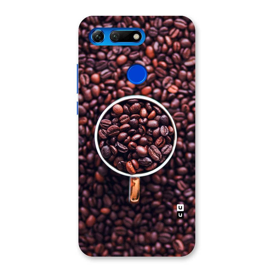 Focus Coffee Beans Back Case for Honor View 20