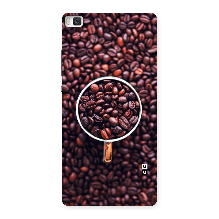 Focus Coffee Beans Back Case for Huawei P8