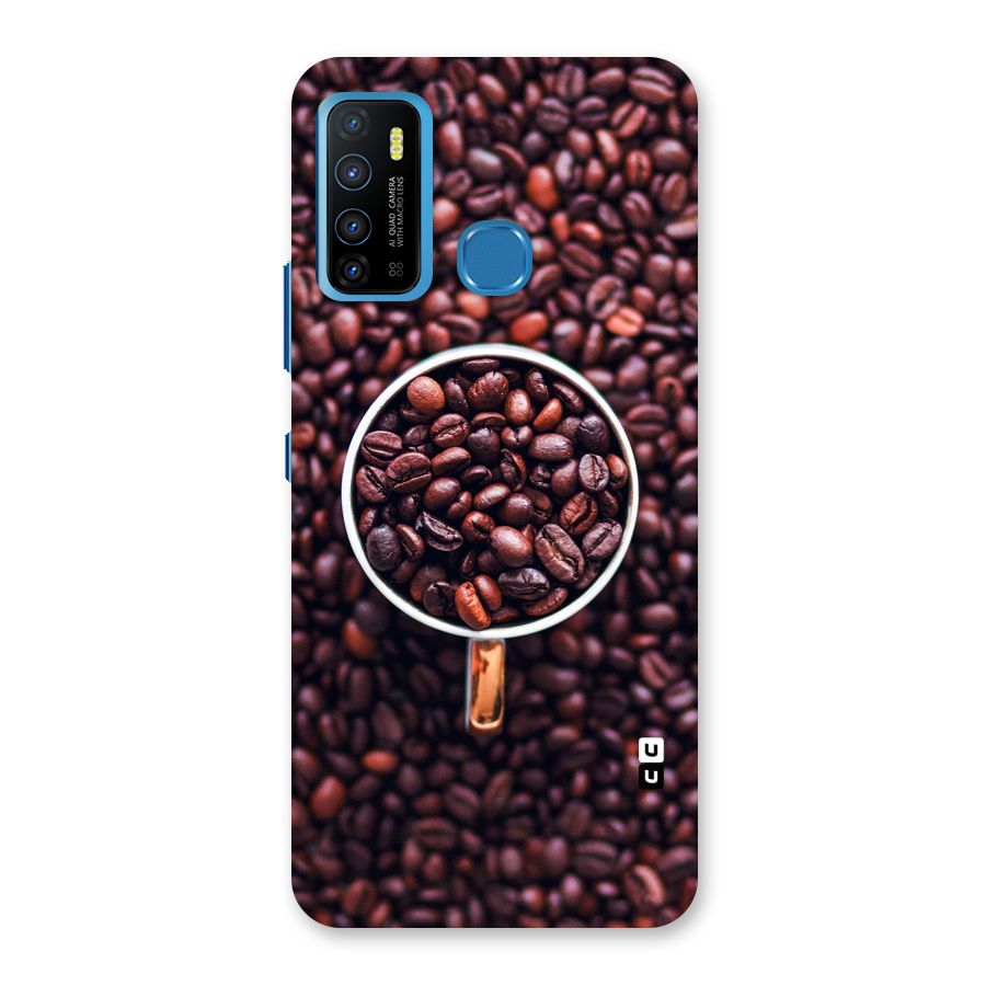 Focus Coffee Beans Back Case for Infinix Hot 9