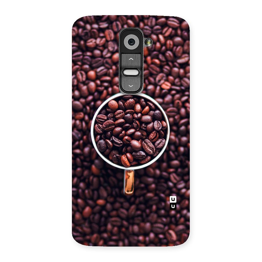 Focus Coffee Beans Back Case for LG G2