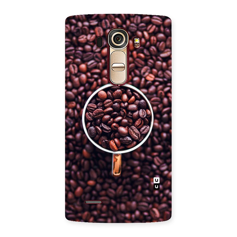 Focus Coffee Beans Back Case for LG G4