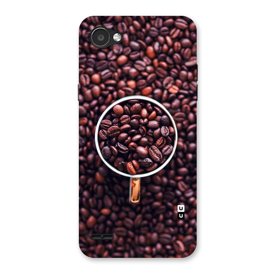 Focus Coffee Beans Back Case for LG Q6