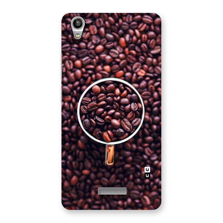 Focus Coffee Beans Back Case for Lava-Pixel-V1