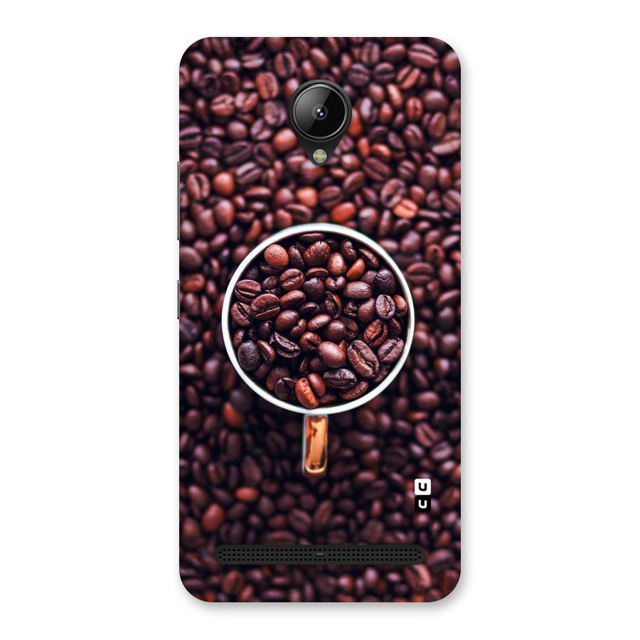 Focus Coffee Beans Back Case for Lenovo C2