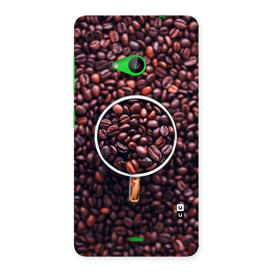 Focus Coffee Beans Back Case for Lumia 535