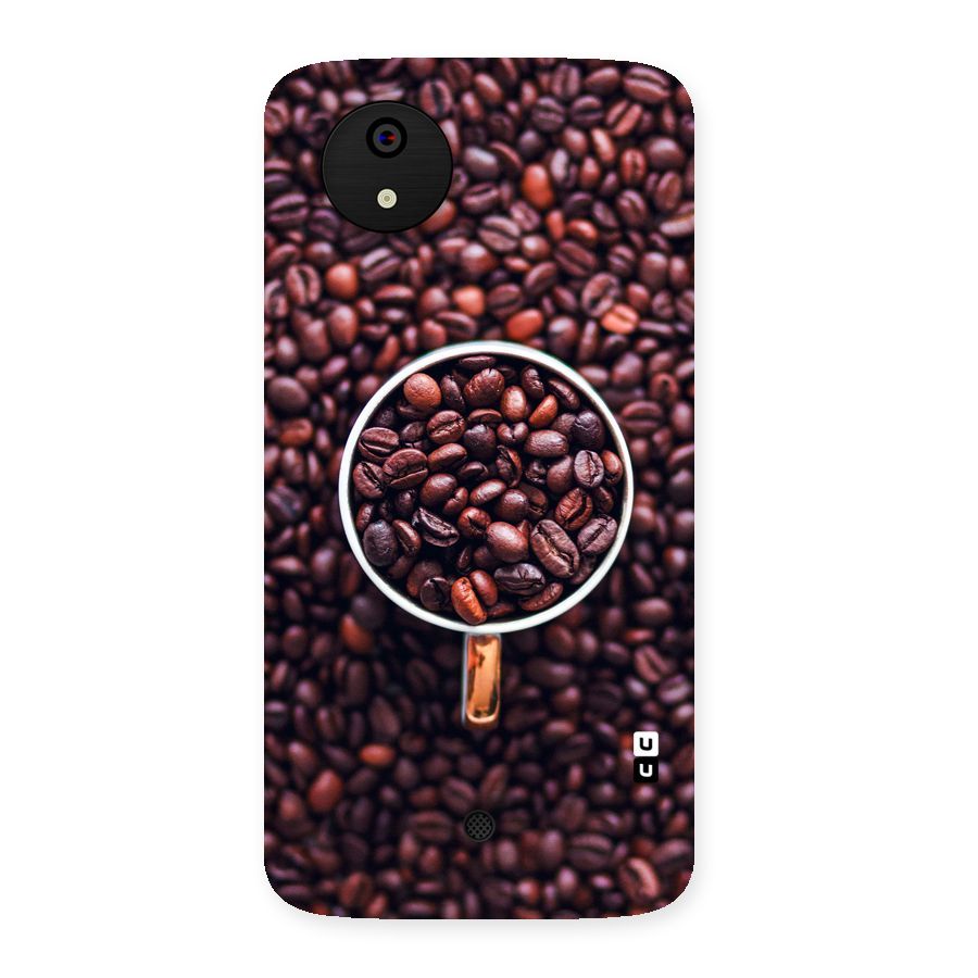 Focus Coffee Beans Back Case for Micromax Canvas A1