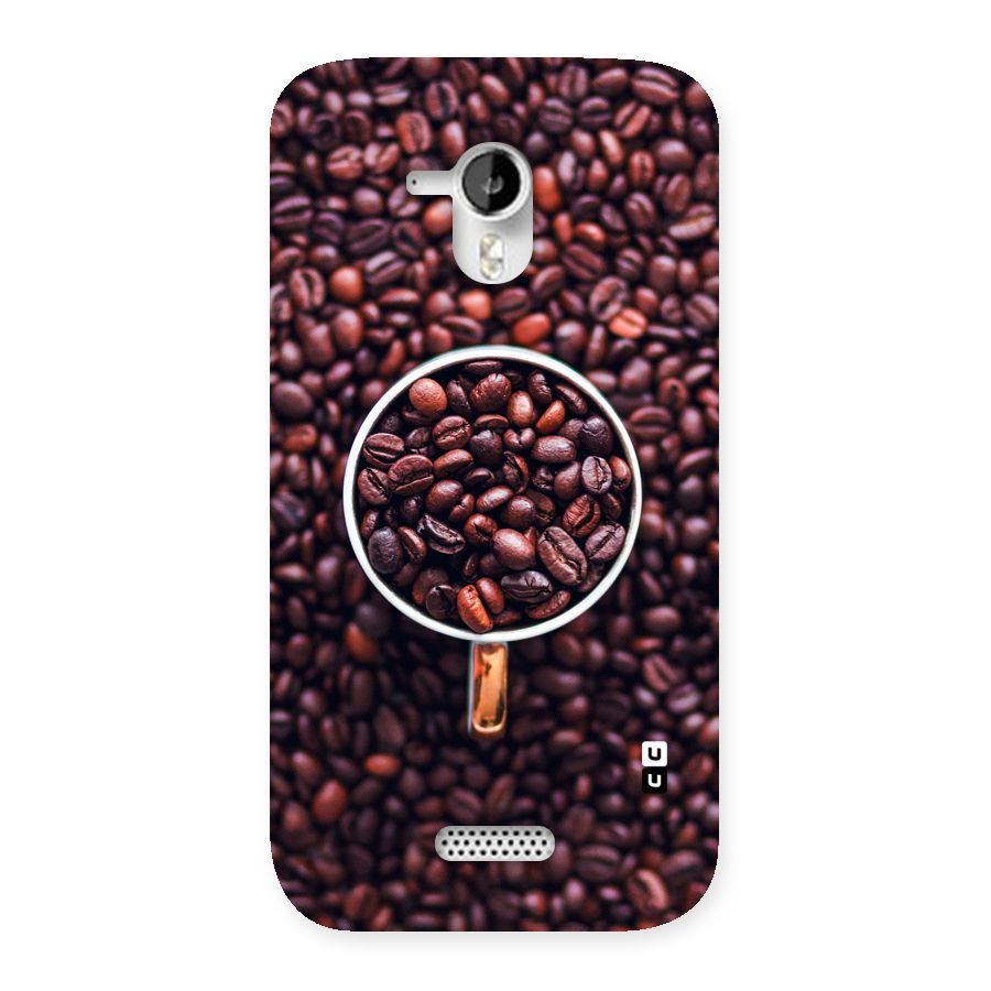 Focus Coffee Beans Back Case for Micromax Canvas HD A116