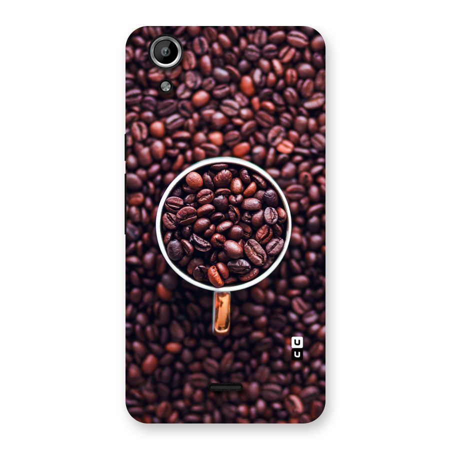 Focus Coffee Beans Back Case for Micromax Canvas Selfie Lens Q345