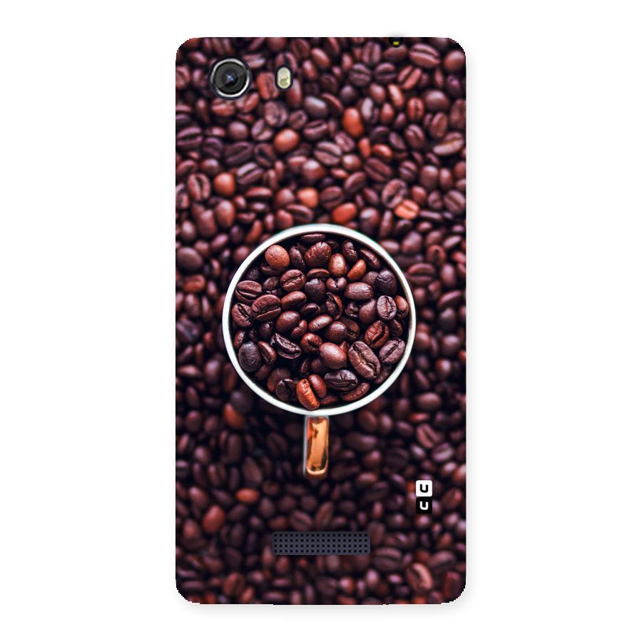 Focus Coffee Beans Back Case for Micromax Unite 3